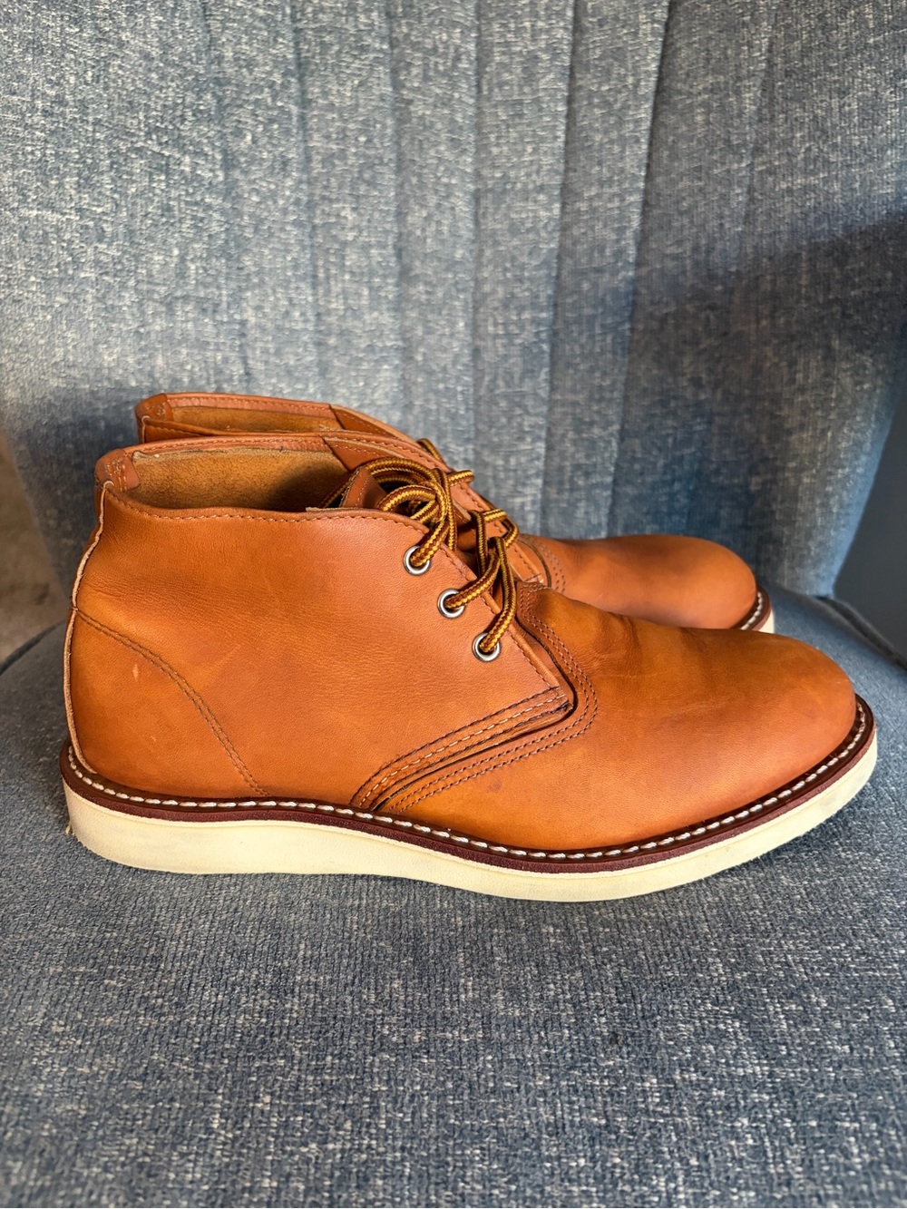 Red Wing Heritage 3140 Work Chukka Oro Leather Boots Men’s 9.5D USA